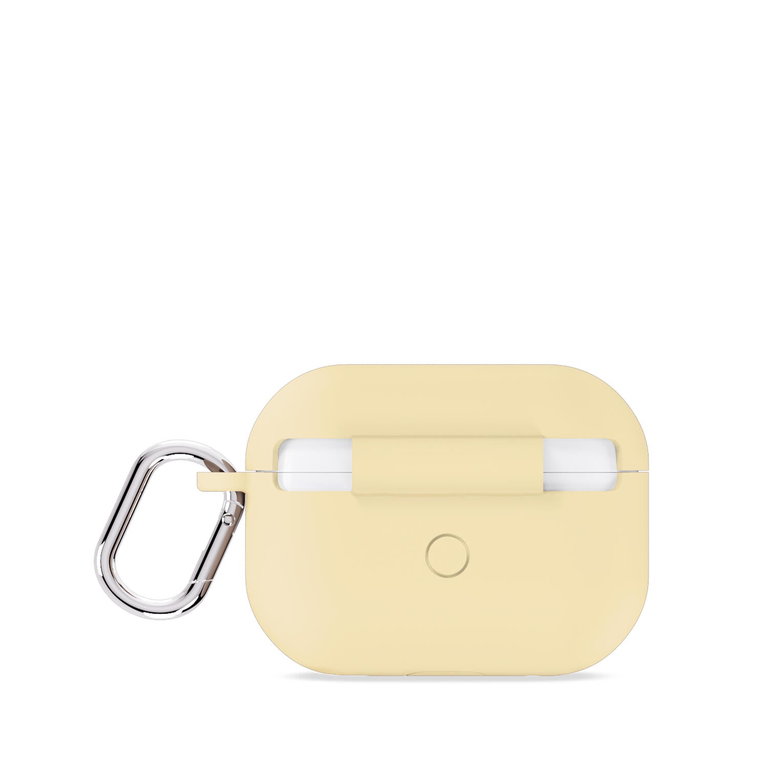 Silicone Solid AirPods cover - Butter Yellow